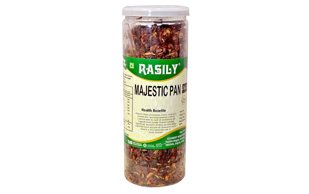 Rasily Majestic Pan (Calcutta Pan)   Plastic Jar  200 grams